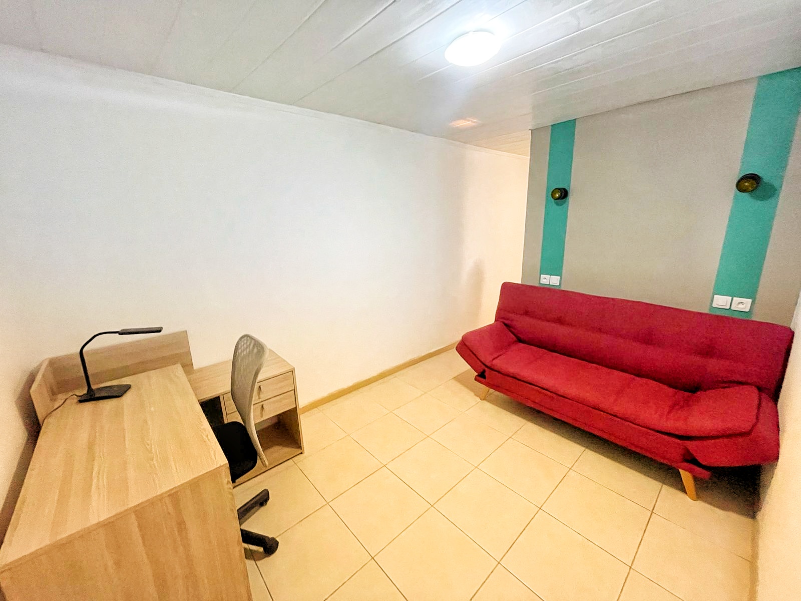 Bureau avec canapé lit Sweet Home