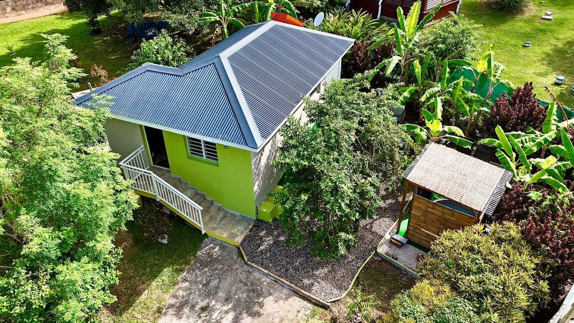 Vue principale du bungalow Ti Ben