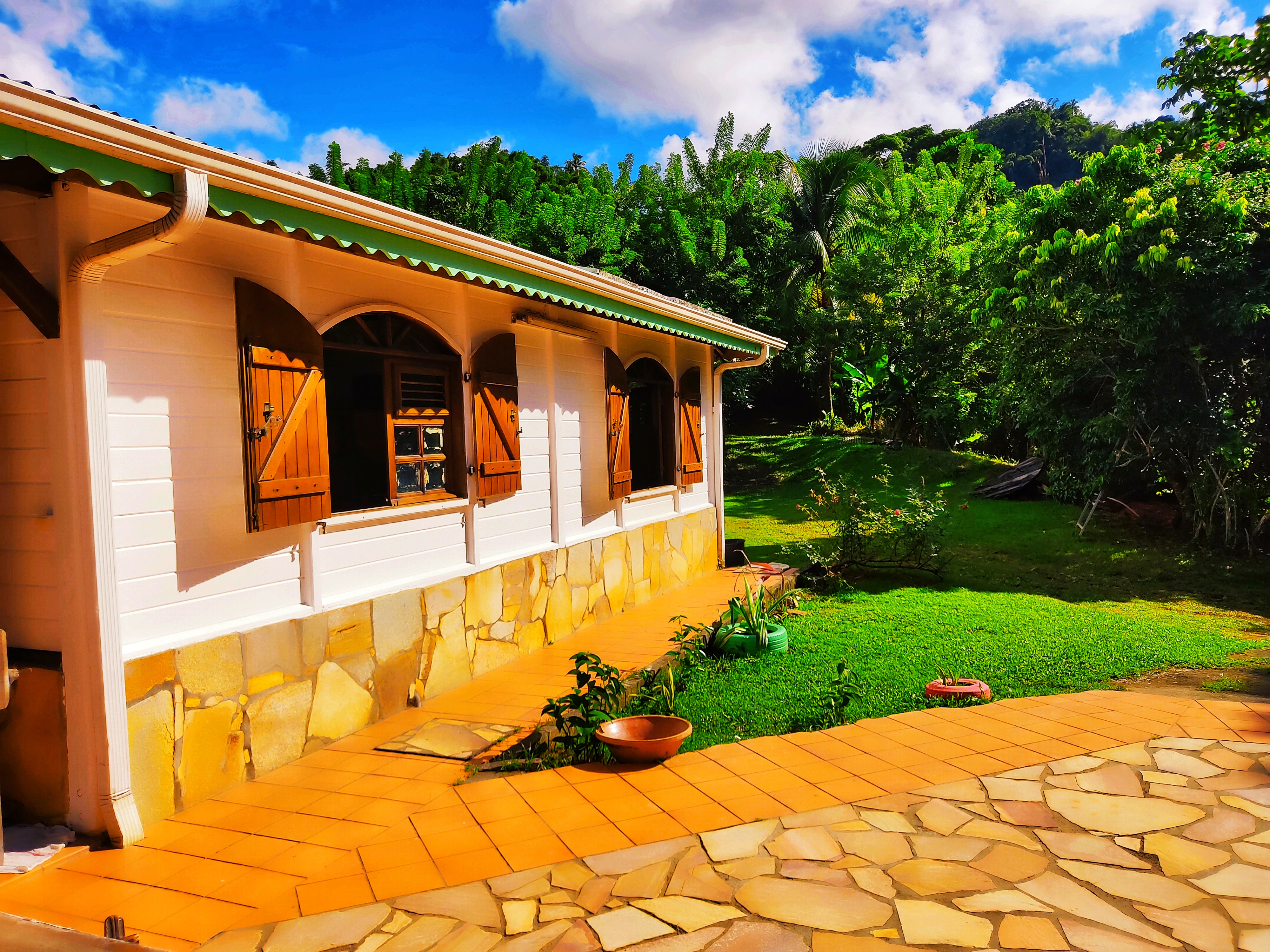 Jardin et espace extérieur